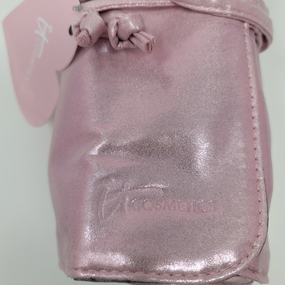 IT Cosmetics Special Edition Heavenly Luxe Brush Set Makeup Bag Travel Roll Pink - Picture 3 of 16